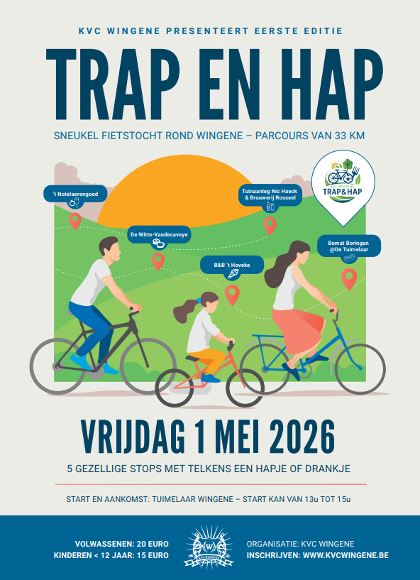 Inschrijven Trap & Hap 2026